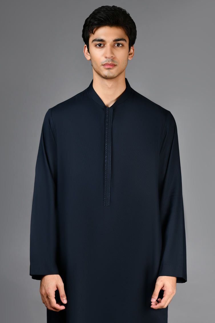 Blended Grey Jubba - J. Junaid Jamshed