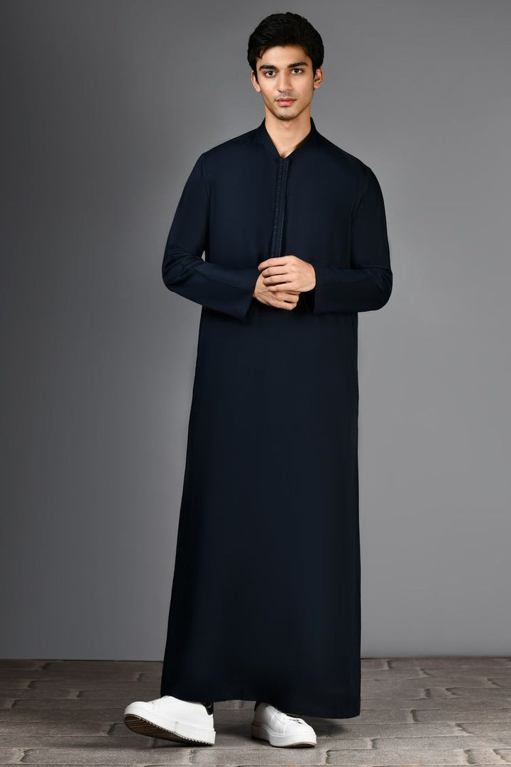Blended Grey Jubba - J. Junaid Jamshed