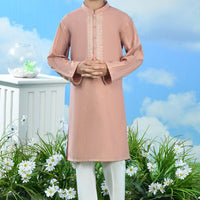 Blended Orange Special Kurta - J. Junaid Jamshed