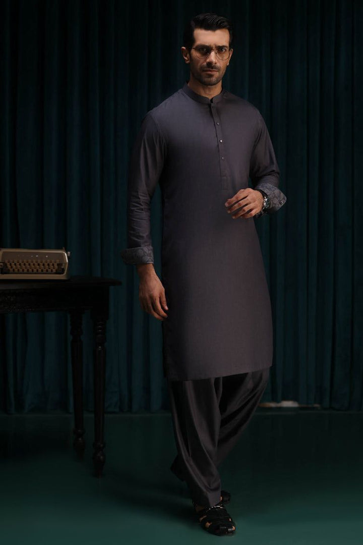 Cotton Grey Shalwar Kameez - Cast & Crew
