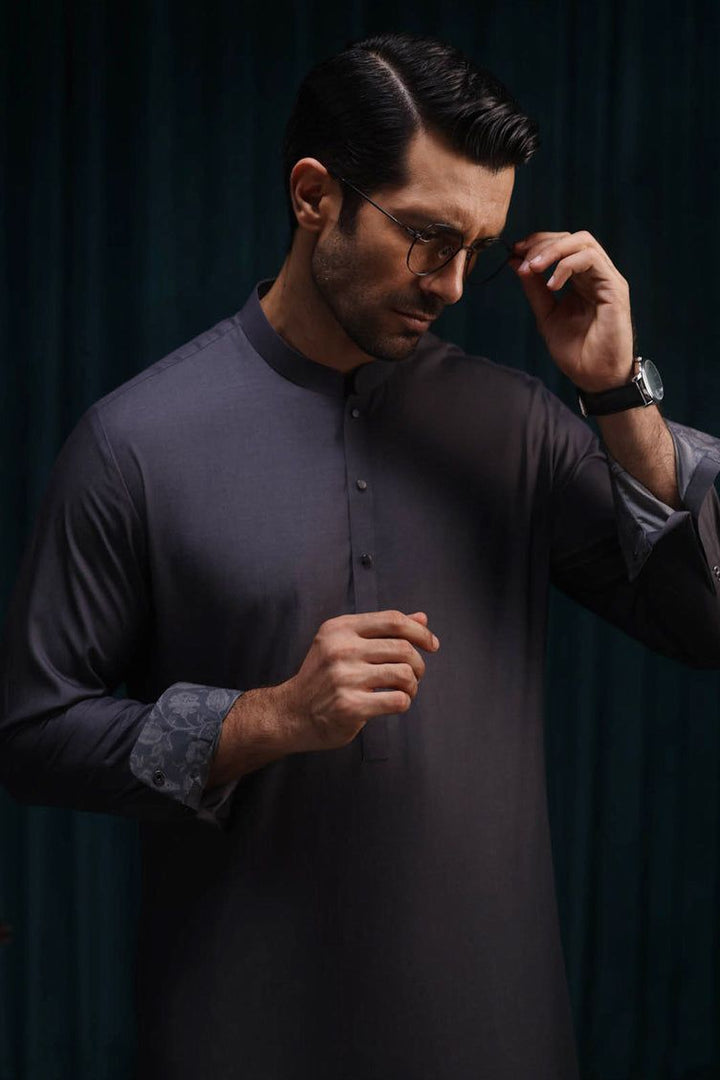 Cotton Grey Shalwar Kameez - Cast & Crew