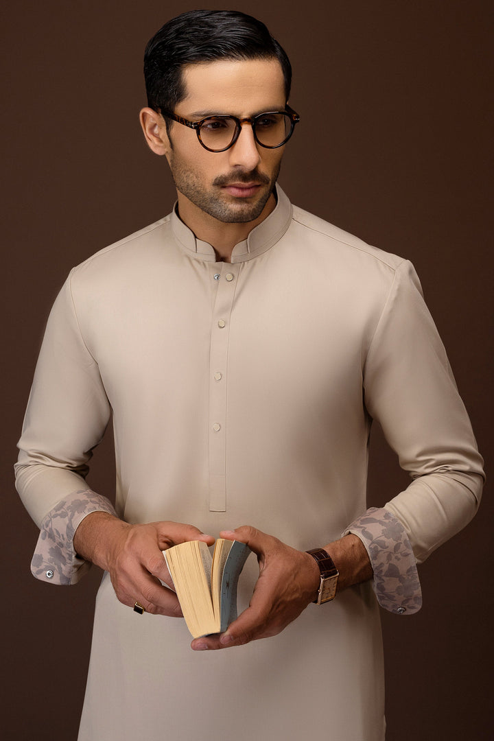 Blended Brown Shalwar Kameez - Cast & Crew