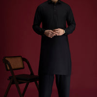 Blended Black Shalwar Kameez - Cast & Crew