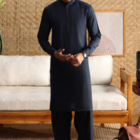 Blended Navy Shalwar Kameez - Cast & Crew