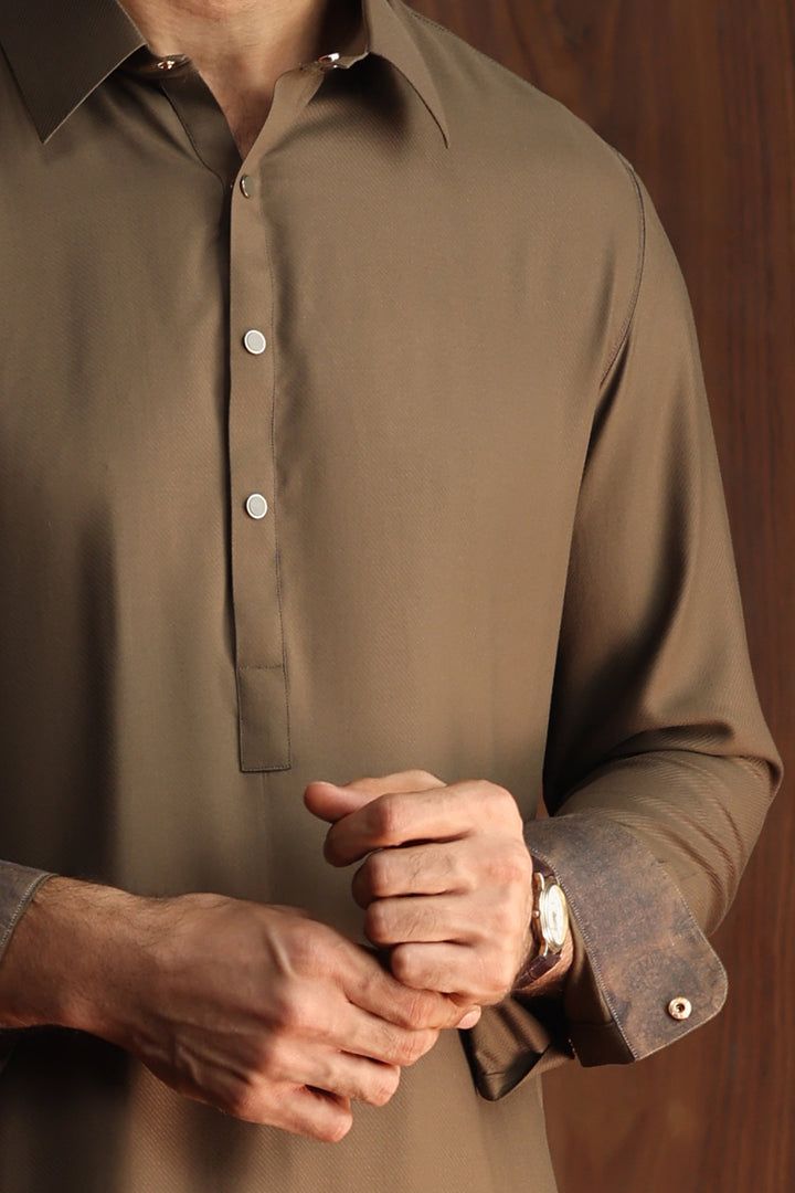 Blended Olive Shalwar Kameez - Cast & Crew