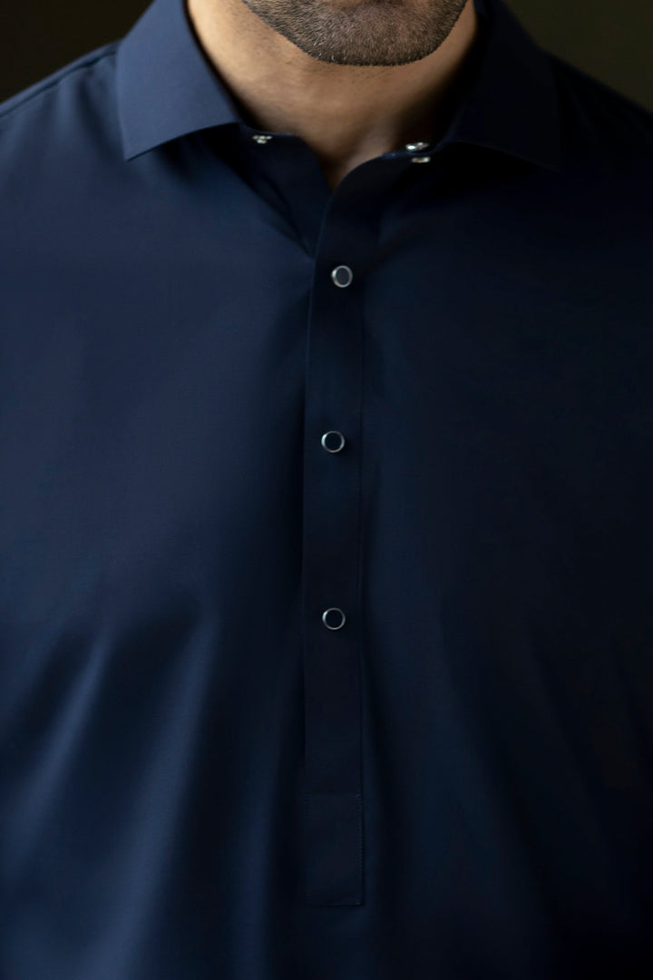 Blended Navy Shalwar Kameez - Cast & Crew