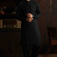 Blended Blue Black Shalwar Kameez- Cast & Crew