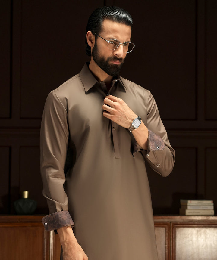 Cotton Chocolate Shalwar Kameez - Cast & Crew