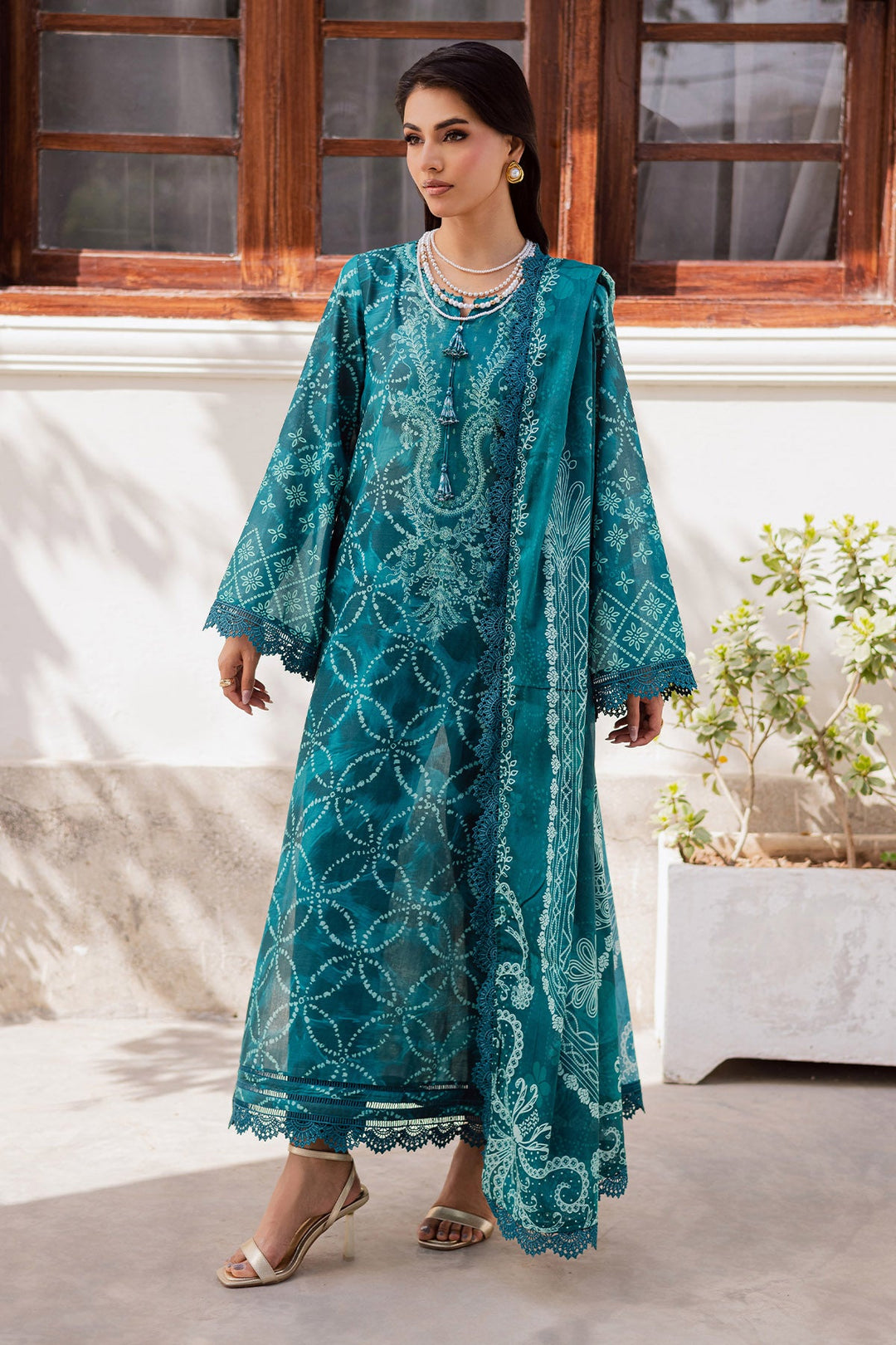 Design 4 - Nureh Rania Print Stitched