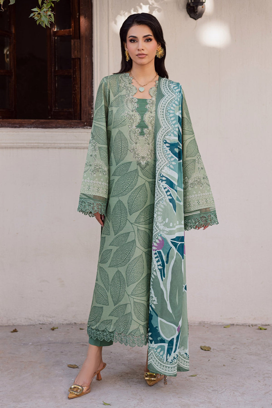 Design 2 - Nureh Rania Print Stitched