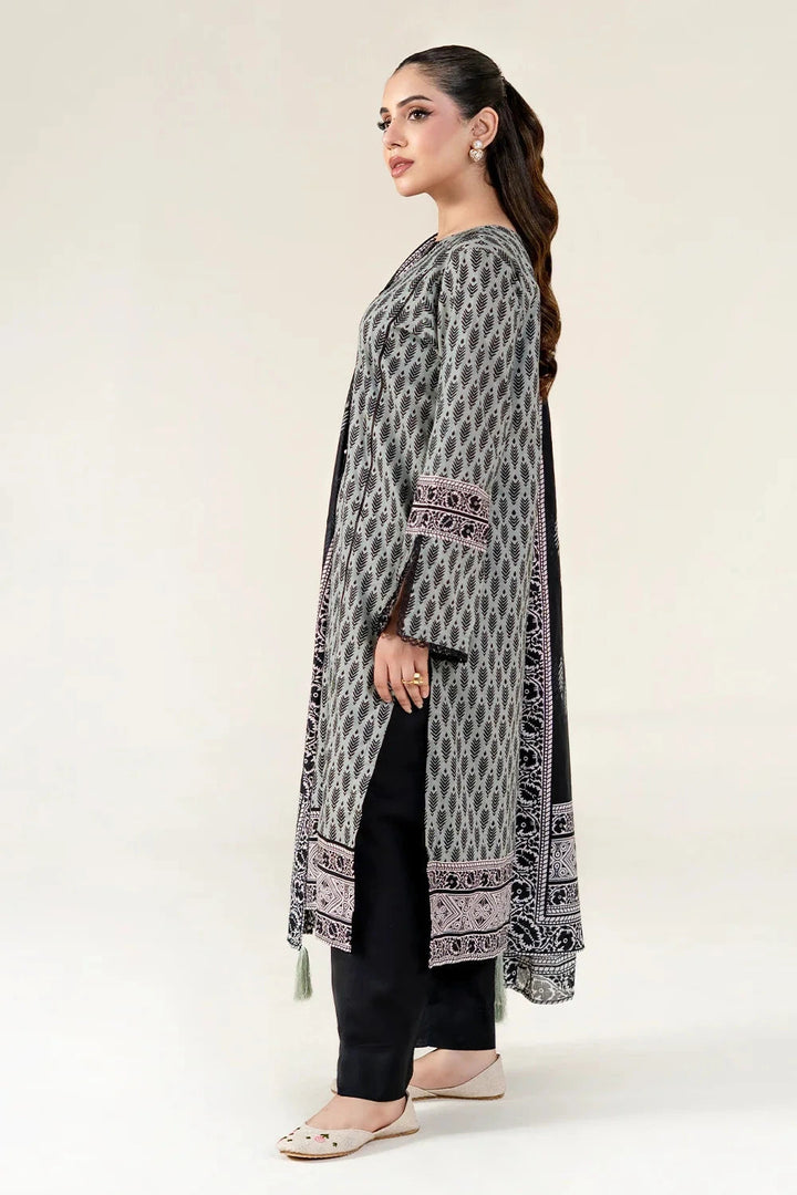 Printed Lawn Stardust Stitched Suit - Khas