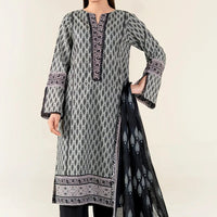 Printed Lawn Stardust Stitched Suit - Khas