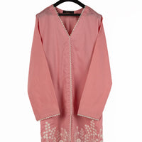 Lawn Pink Kurti - J. Junaid Jamshed