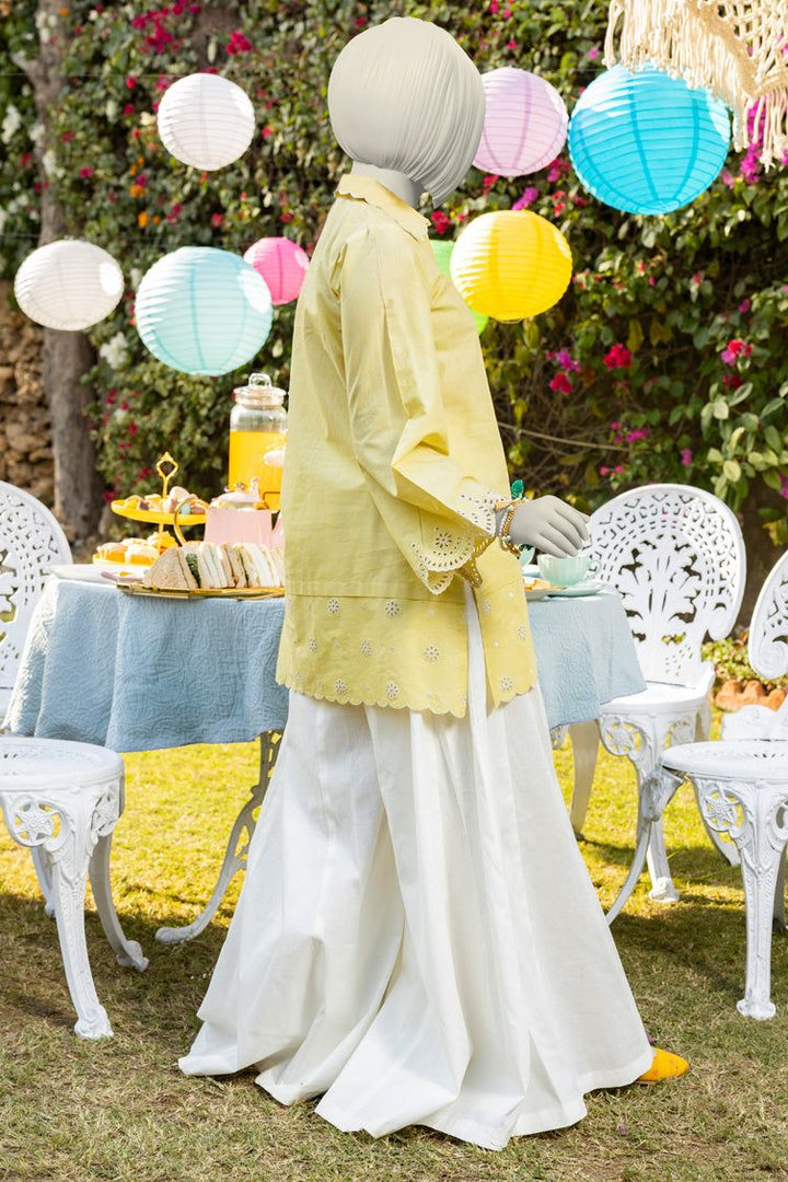 Lawn Yellow Kurti - J. Junaid Jamshed