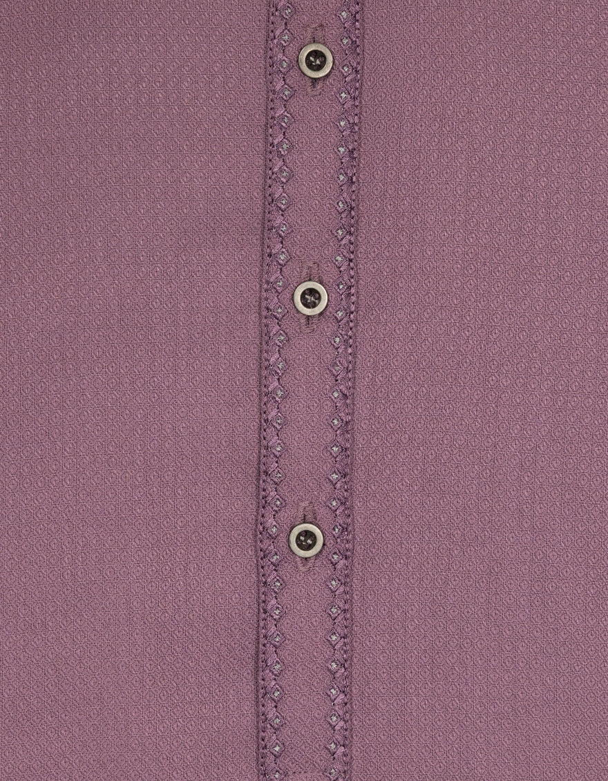 Blended Purple Shalwar Kameez - J. Junaid Jamshed