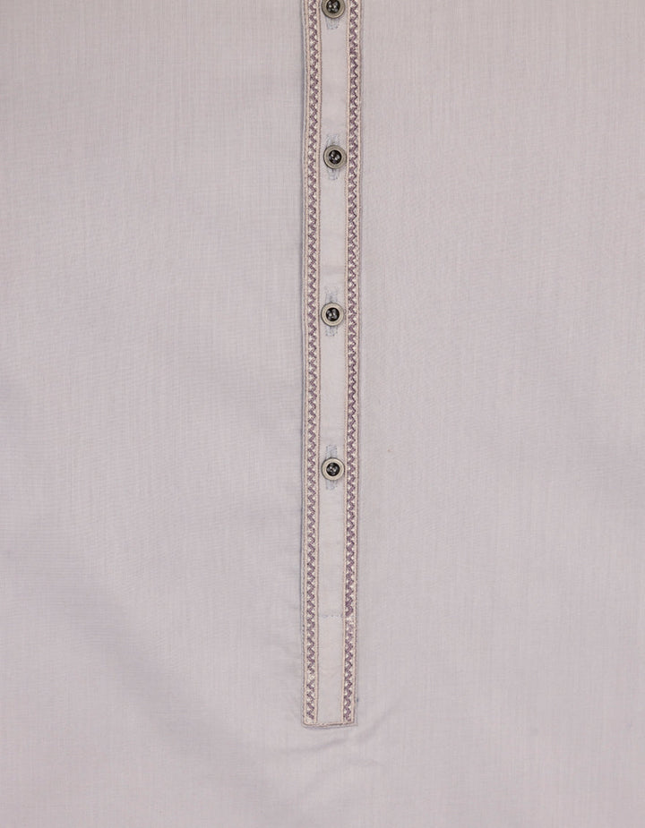 Cotton Lilac Kurta - J. Junaid Jamshed