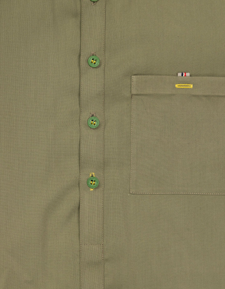 Blended Green Kurta Trouser - J. Junaid Jamshed