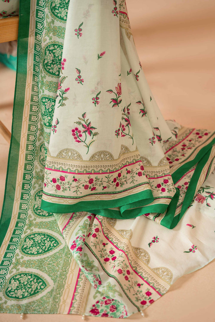 Viscose Lawn Light Mint Unstitched Suit - Nishat