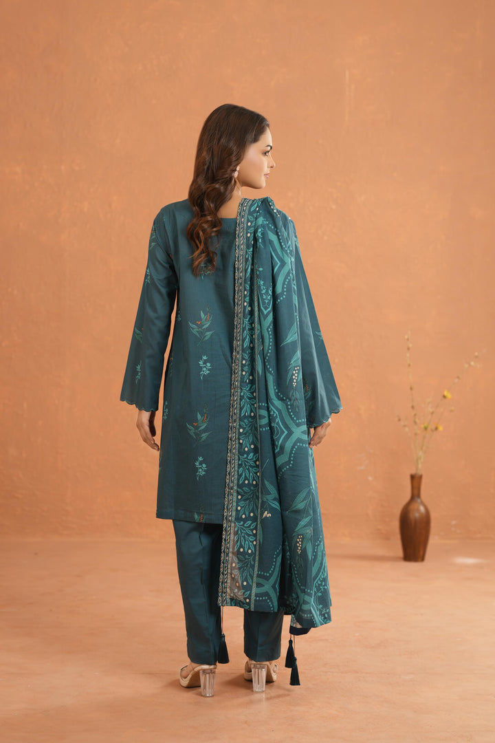 Lawn Midnight Stitched Suit - Nishat