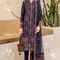 Design 6 - Jazmin Iris Lawn Stitched
