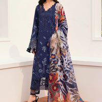Design 7 - Baroque Eid Swiss Lawn Stitched