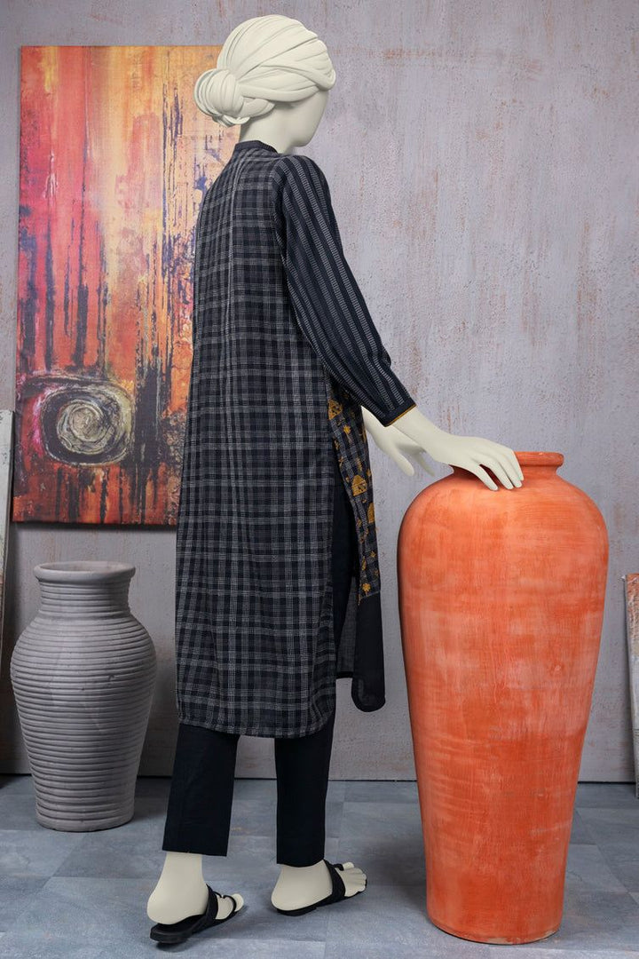 Khaddi Black Kurti - J. Junaid Jamshed