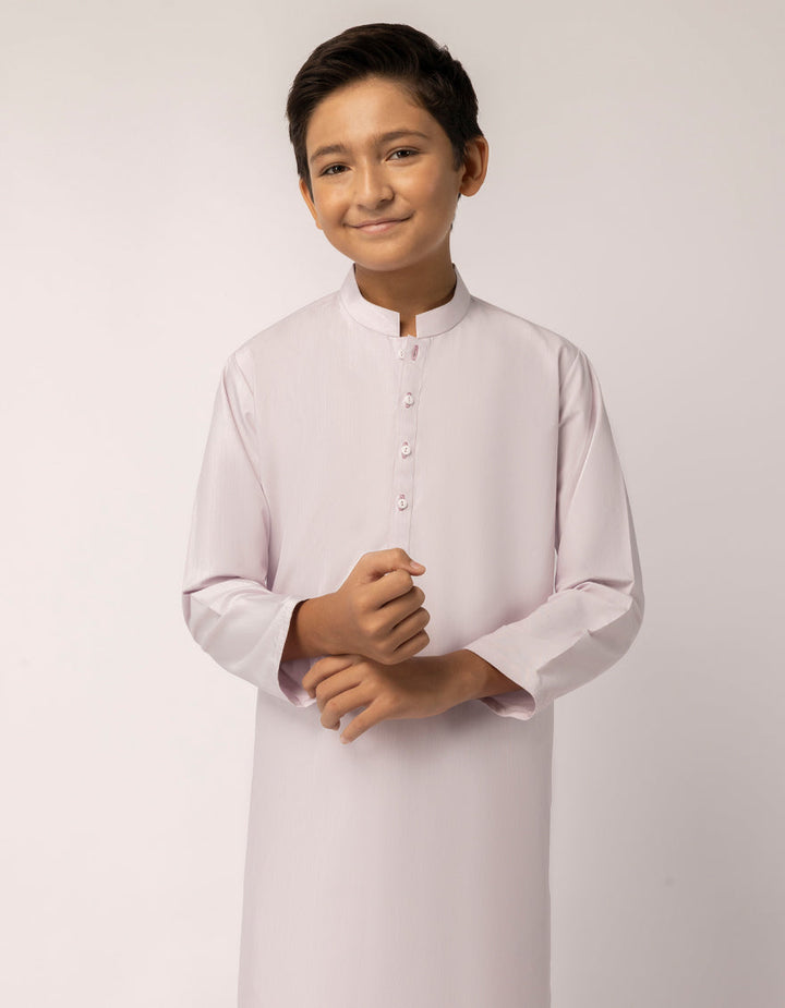 Blended Lilac Shalwar Kameez - J. Junaid Jamshed