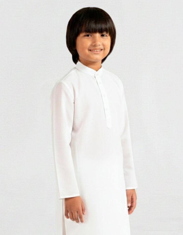 Blended White Kurta Trouser - J. Junaid Jamshed