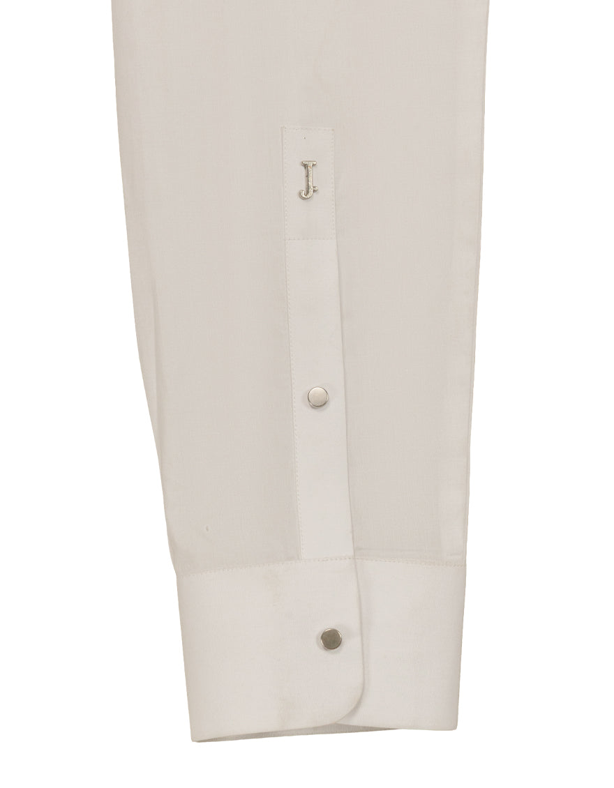 Cotton White Shalwar Kameez - J. Junaid Jamshed