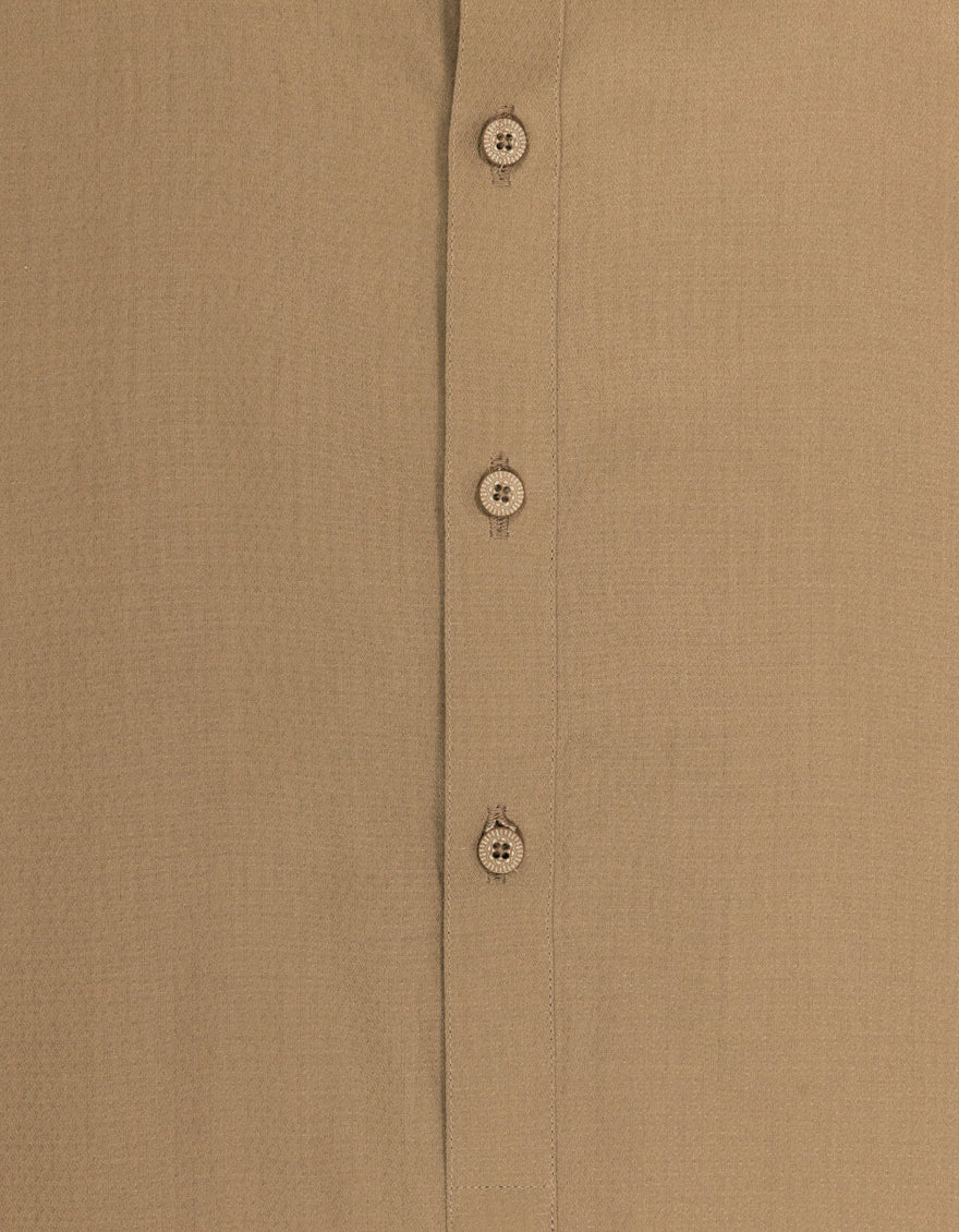 Blended Brown Shalwar Kameez - J. Junaid Jamshed