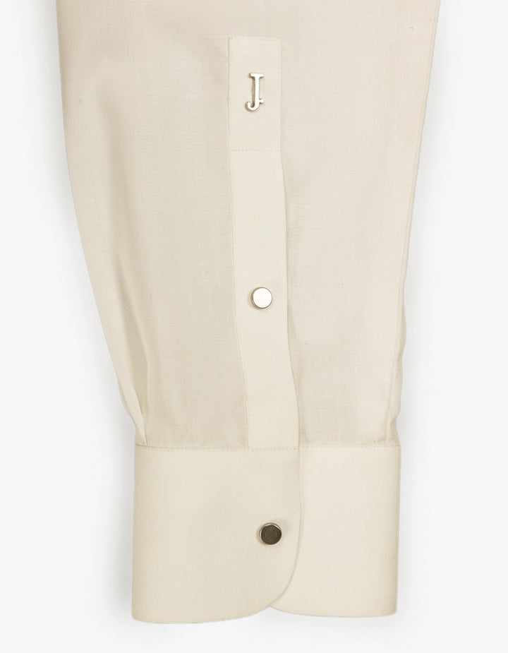 Blended Off White Kurta Trouser - J. Junaid Jamshed