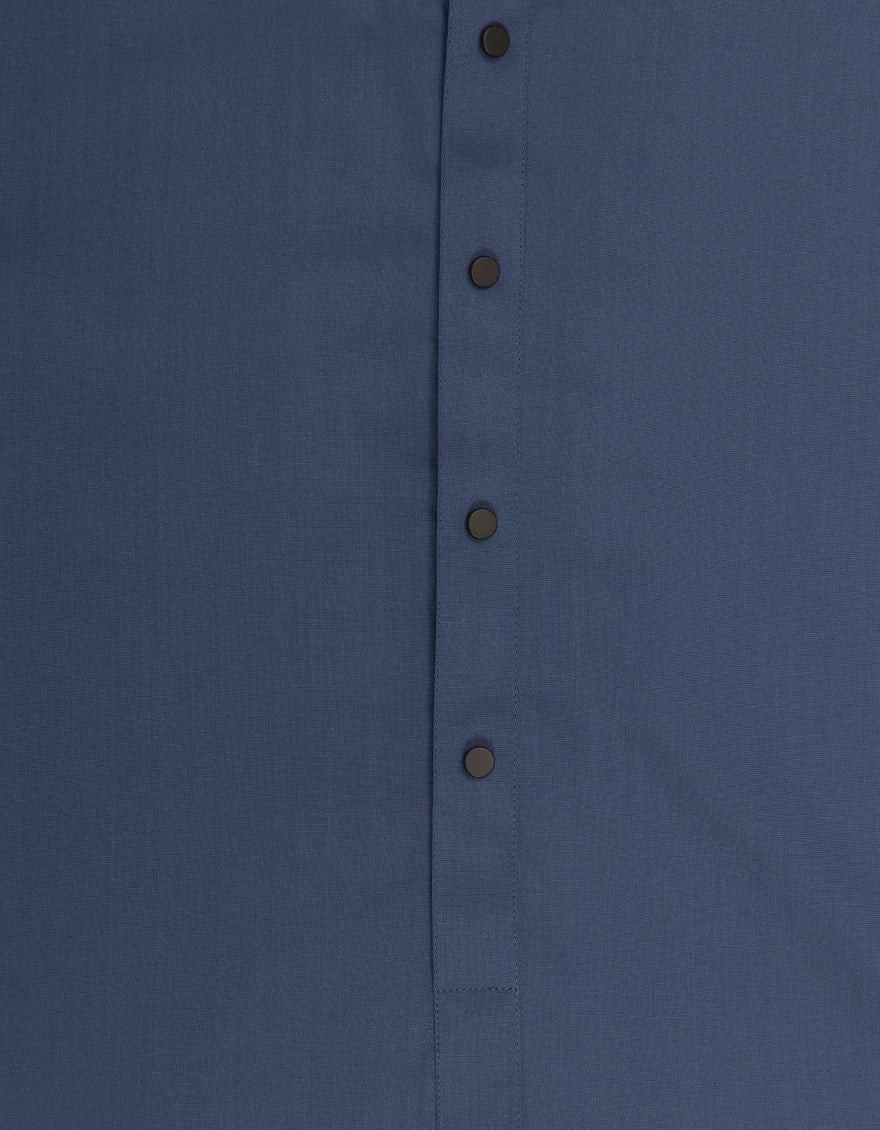 Blended Blue Kurta Trouser - J. Junaid Jamshed