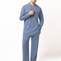 Blended White Kurta Trouser - J. Junaid Jamshed
