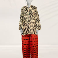 Liminal Beige Stitched Suit - J. Junaid Jamshed