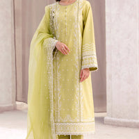 Ember Glow - Bahaar Embroidered Eid Lawn Stitched