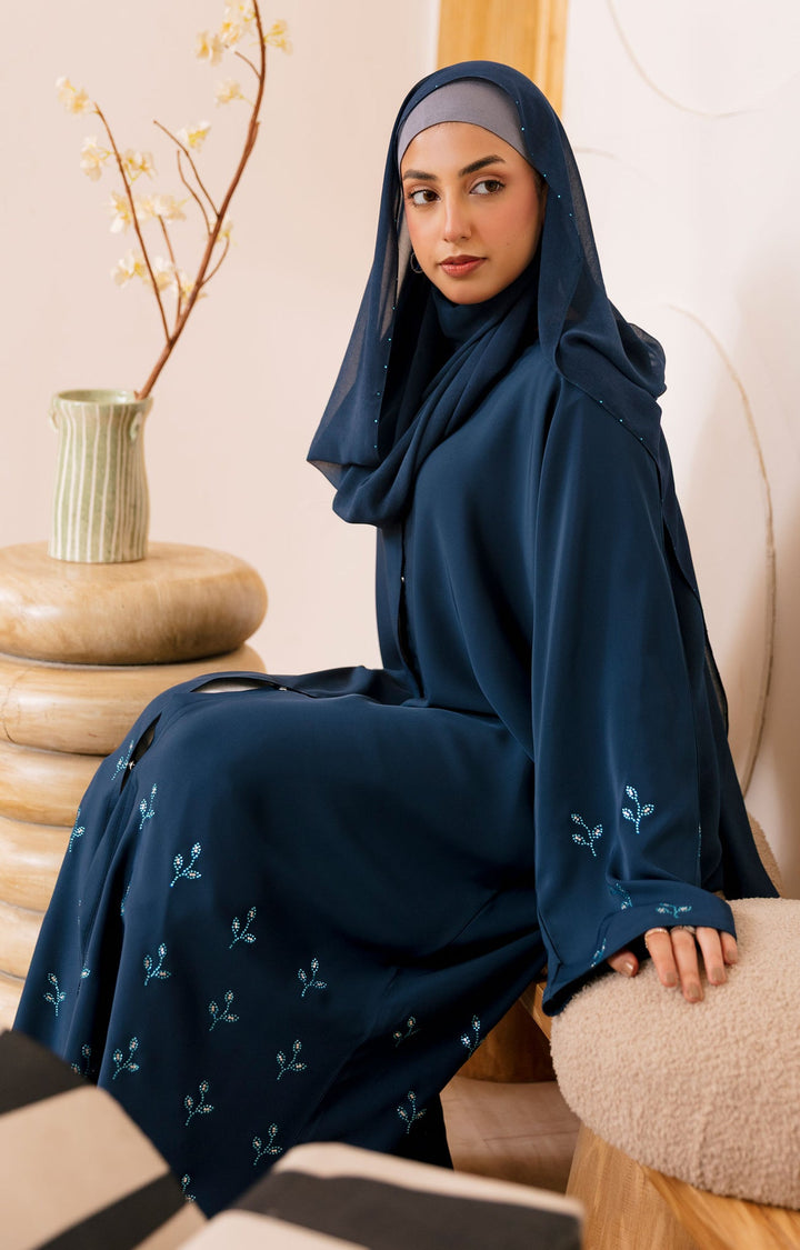 Lyna Blue Abaya