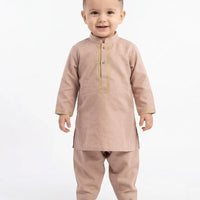 Blended Tea Pink Shalwar Kameez - J. Junaid Jamshed