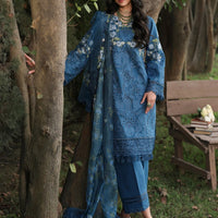 Blue Blossoms - Tales of Petals Stitched by Sardinia