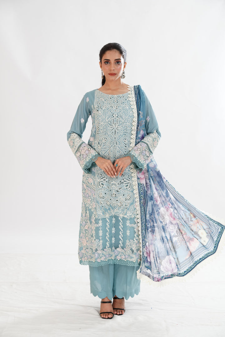 Elayne - Motifz Premium Lawn Stitched