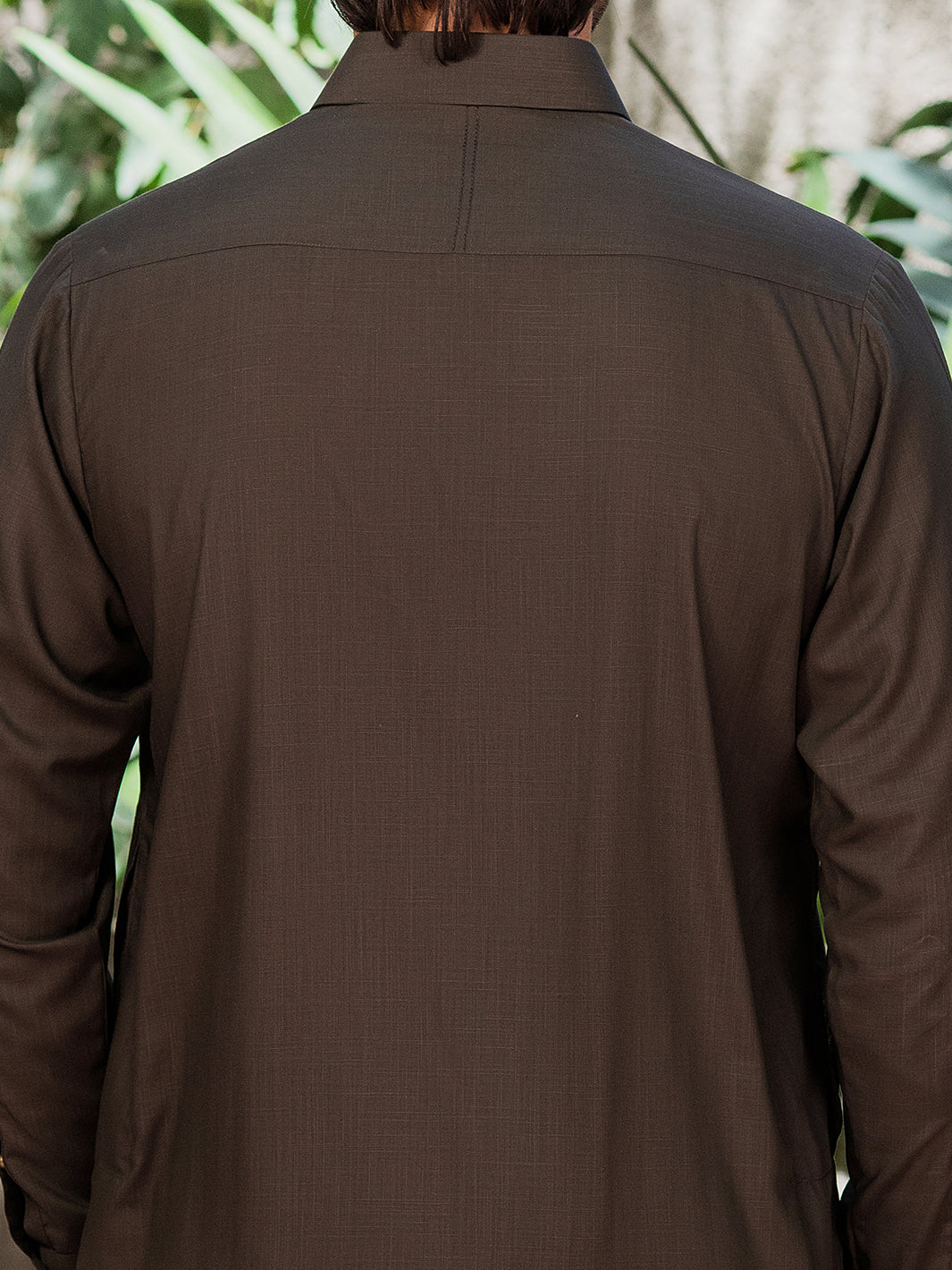 Blended Olive Green Shalwar Kameez- Almirah