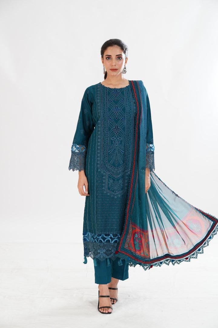 Percy - Motifz Premium Lawn Stitched