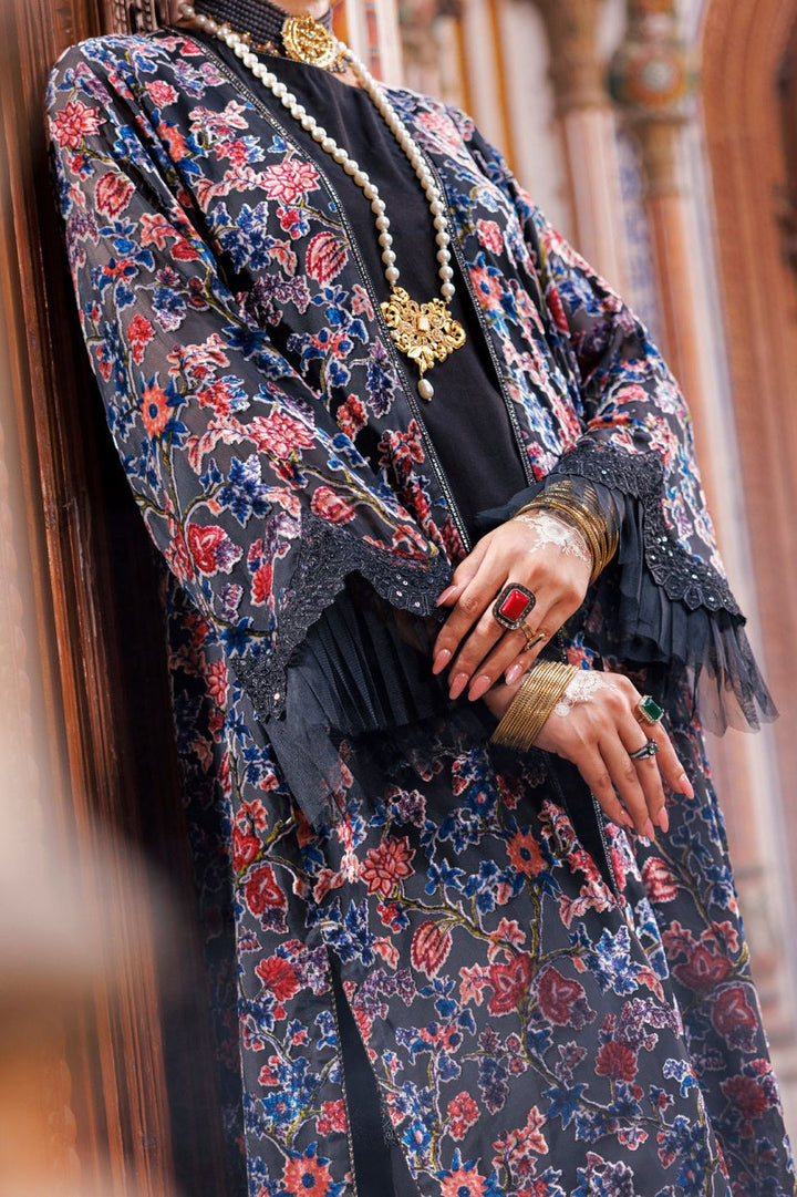 Palachi Black Stitched Suit - Almirah