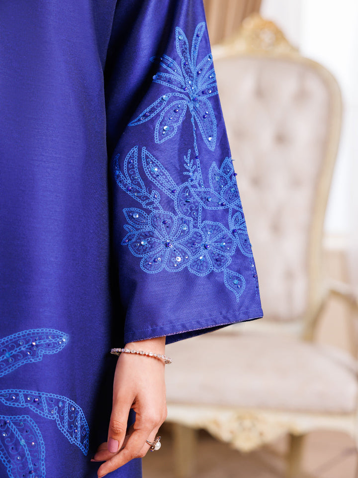 Blue Stitched Suit - Almirah
