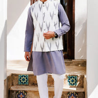Cotton Multi Waist Coat - Almirah