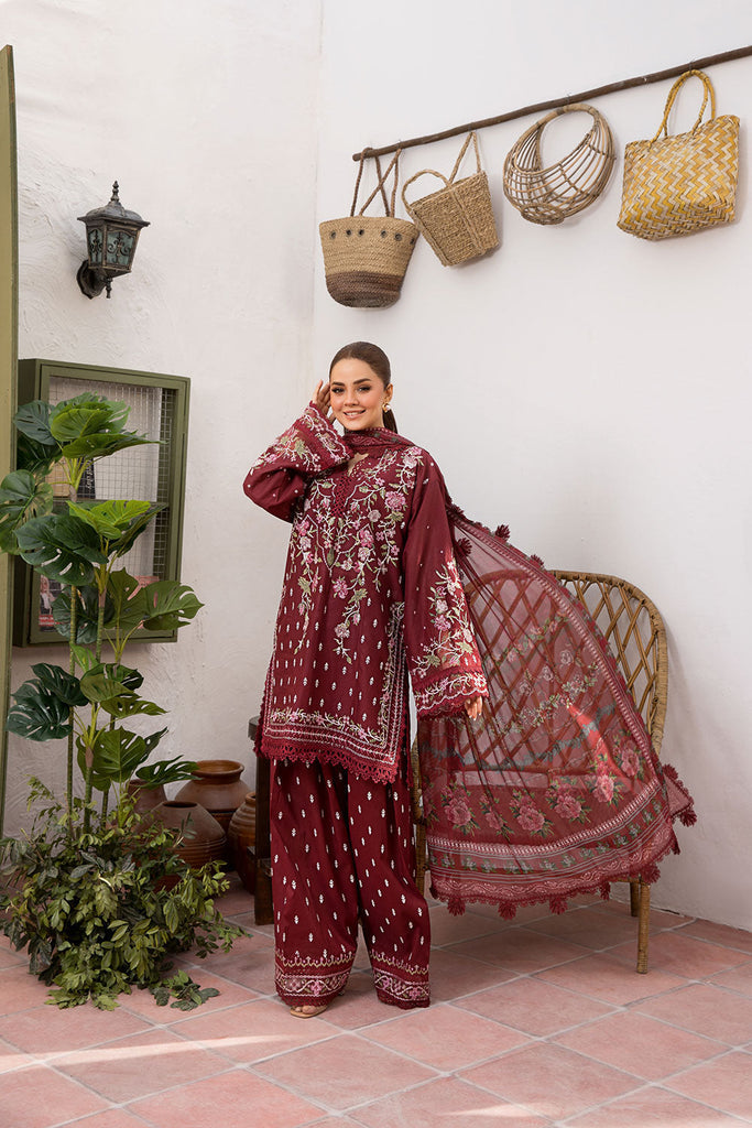 Design 5B - Sobia Nazir Vital Lawn Stitched