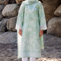 Tulip Glow - Farasha Printed Essentials Stitched