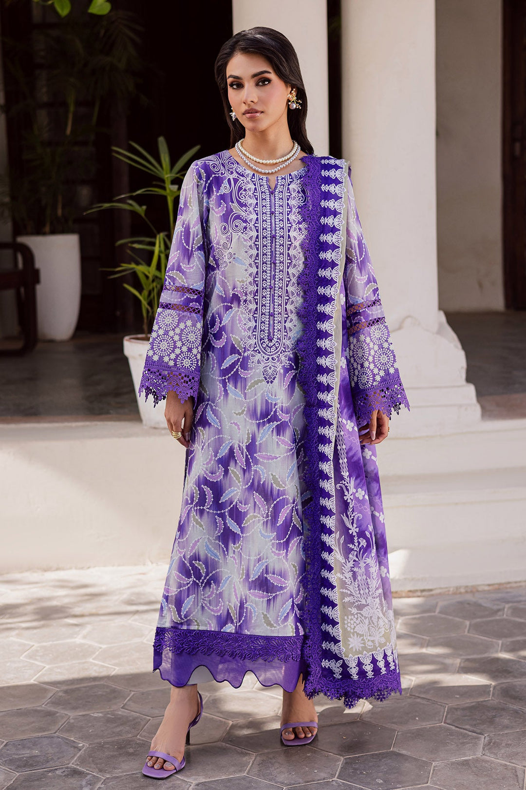 Design 5 - Nureh Rania Print Stitched