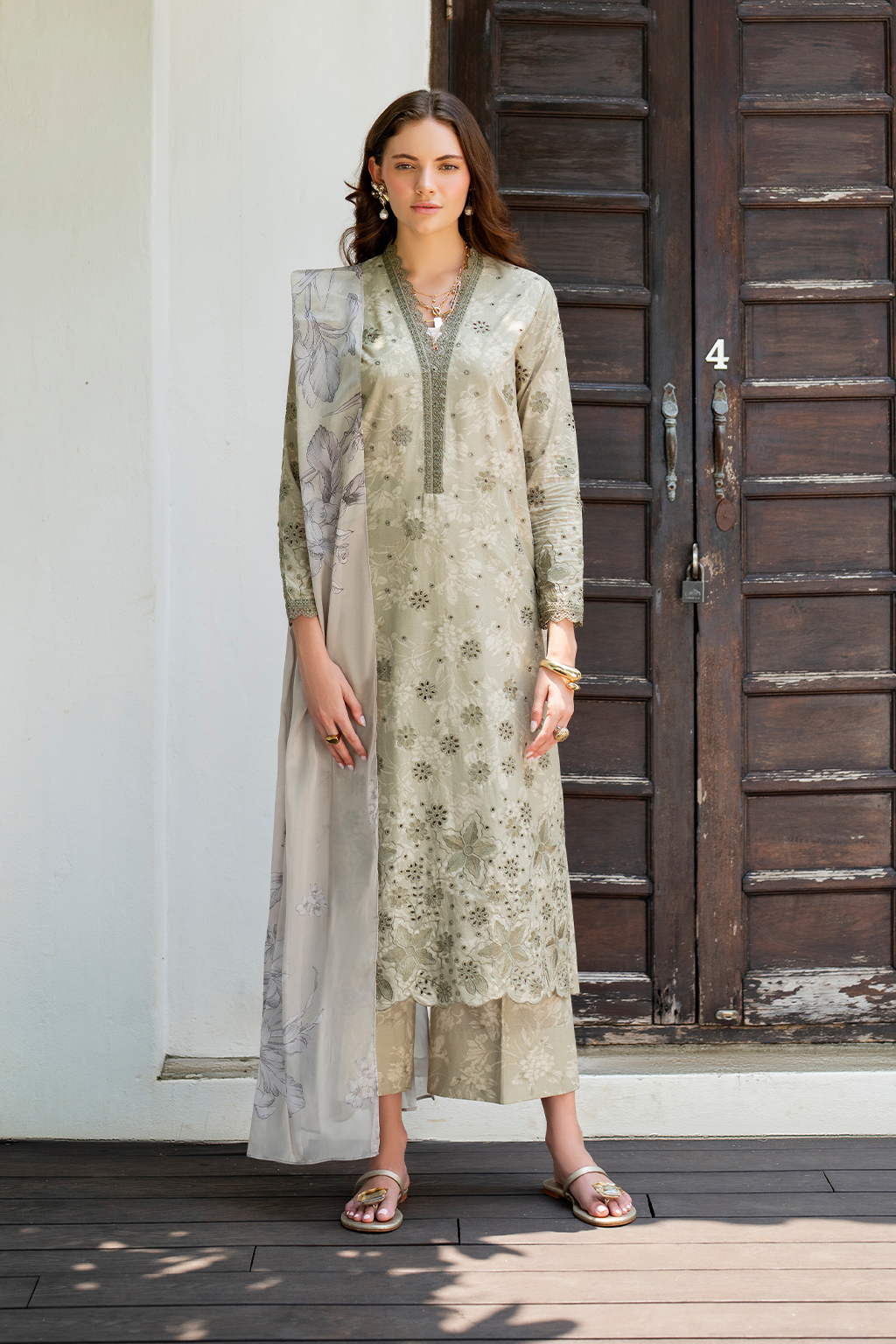 Design 7 - Iznik Spring Summer Stitched