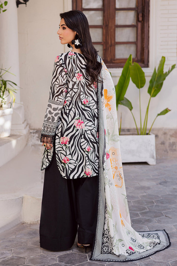 Design 8 - Nureh Rania Print Stitched