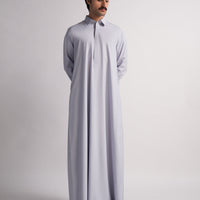Blended Grey Jubba - J. Junaid Jamshed